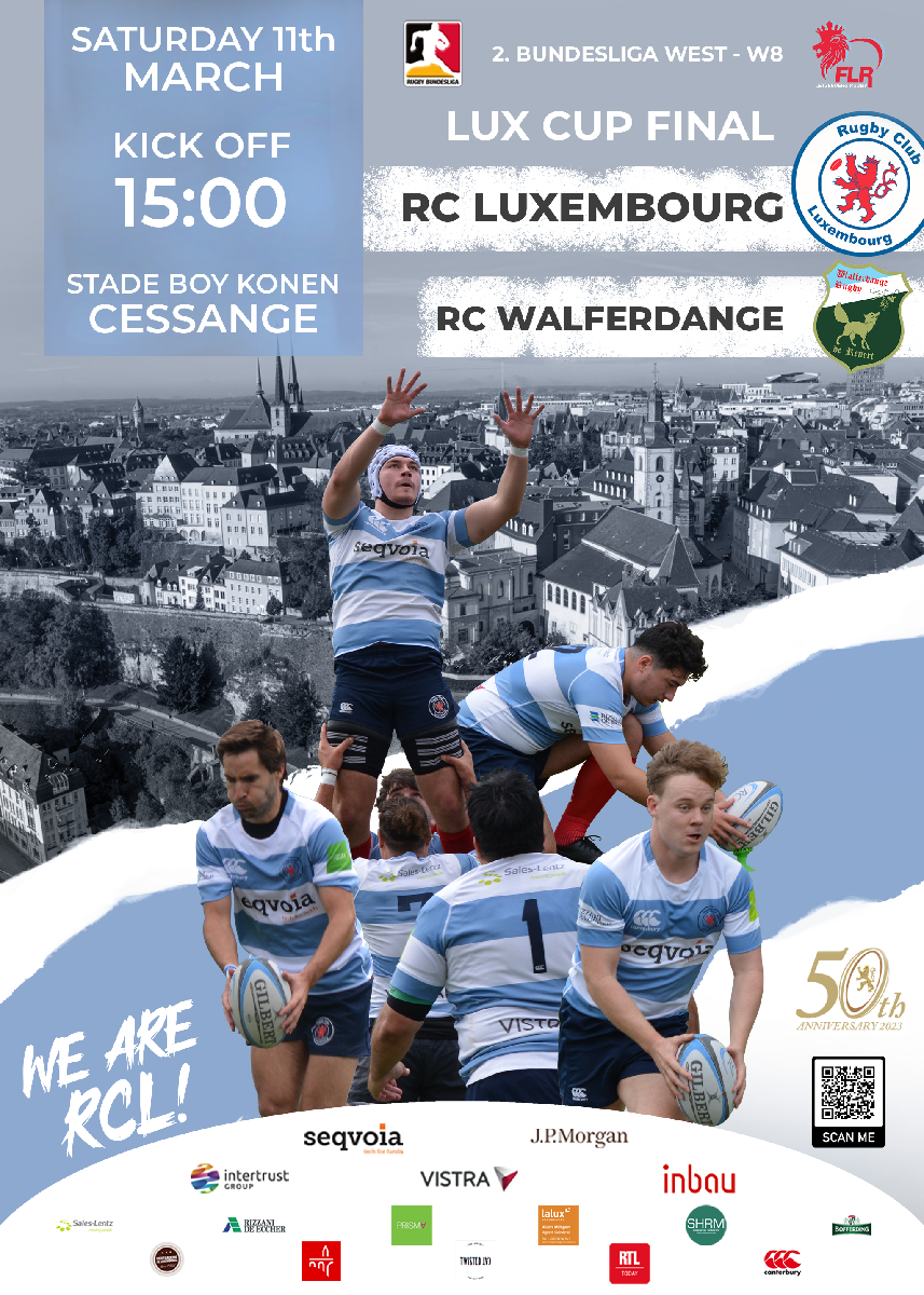 LUX CUP: RC Luxembourg hosts RC Walferdange's game on March 11th!