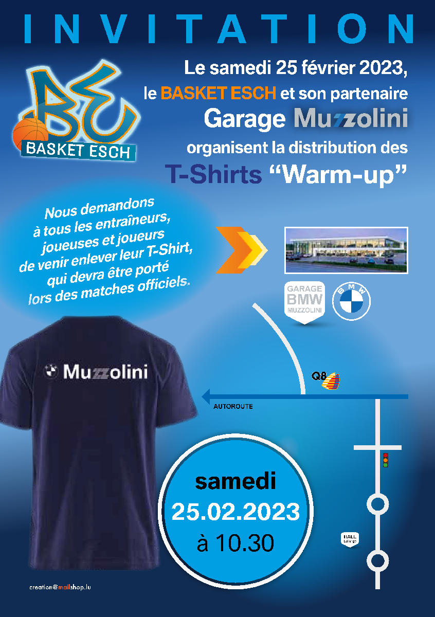 25 Février 2023 Remise t-shirt @ Muzzolini