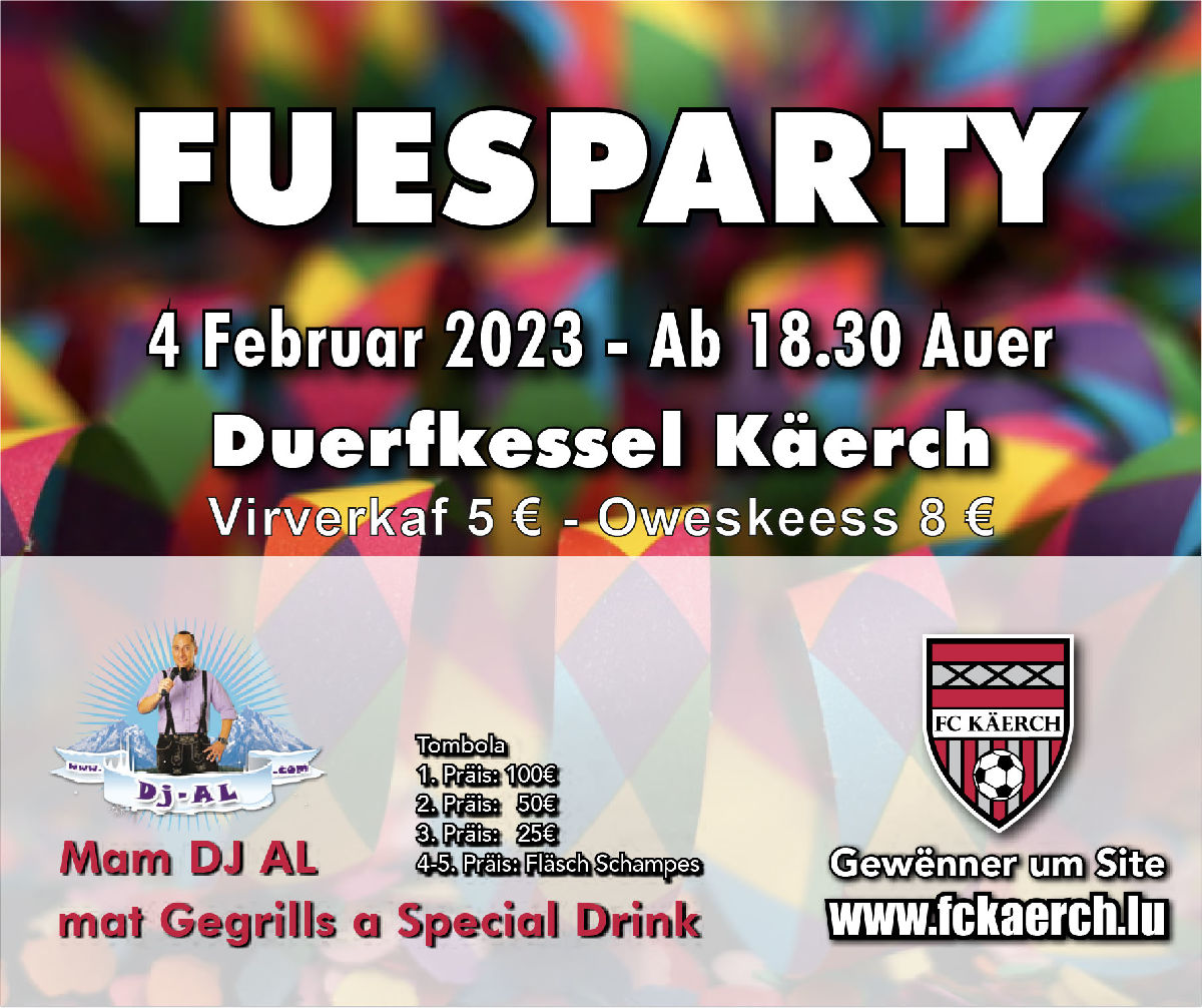 Tombola Fuesparty