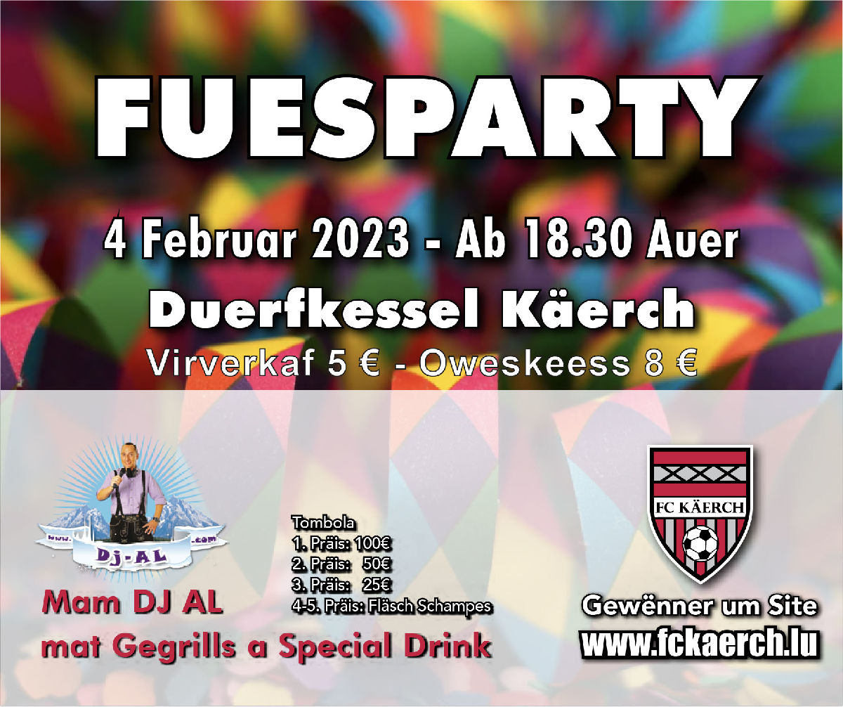 Tombola Fuesparty Tombola Fuesparty