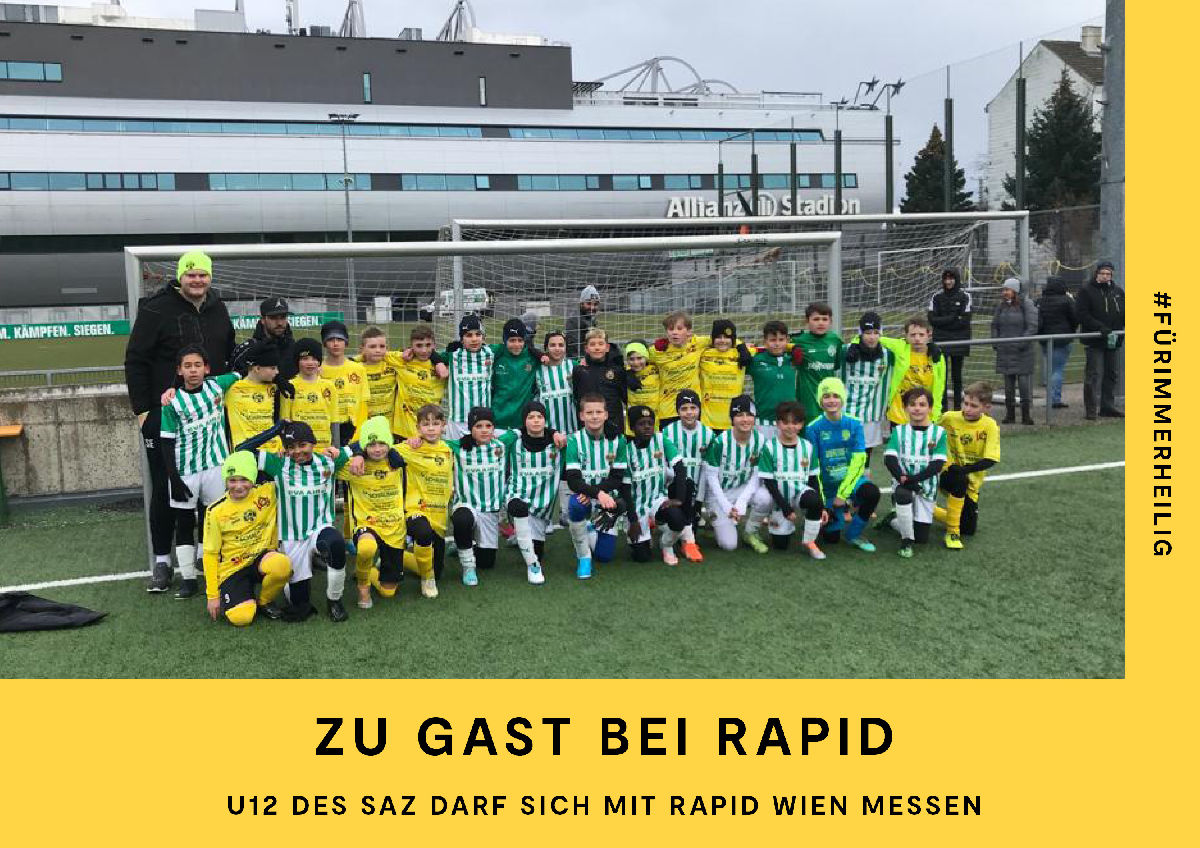 SAZ zu Gast bei Rapid Wien