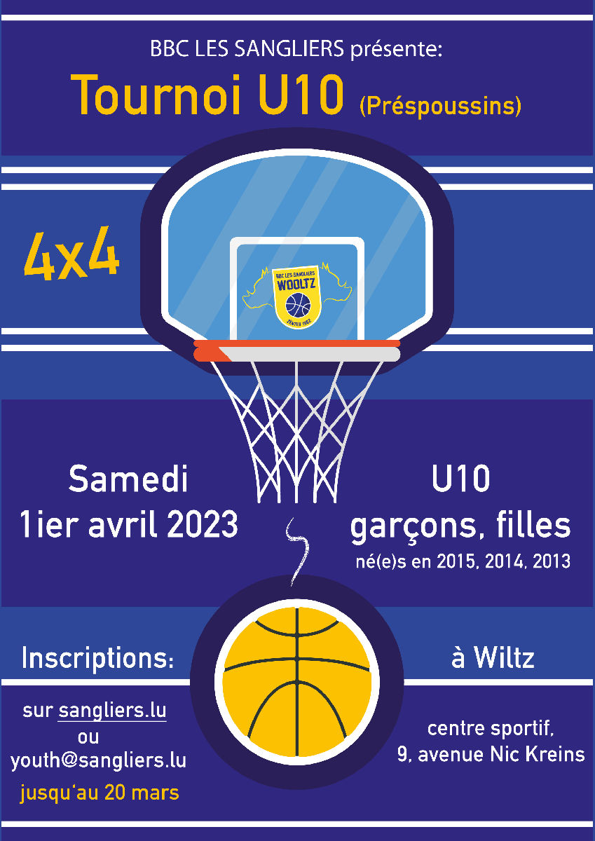 U10 Tournoi (Poussines/Poussins) 