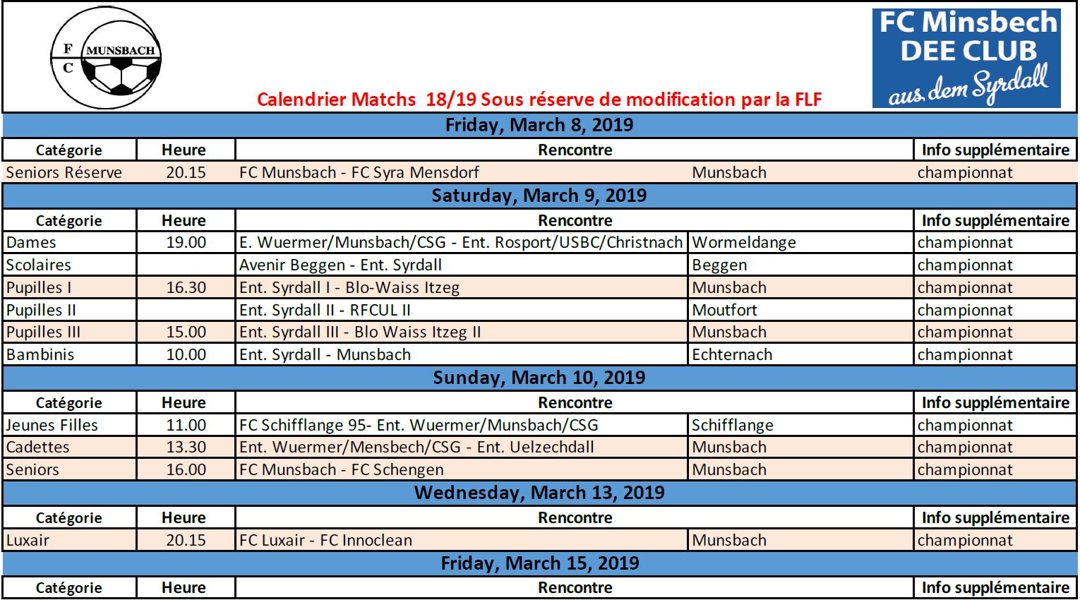 Match 08/03 - 10/03