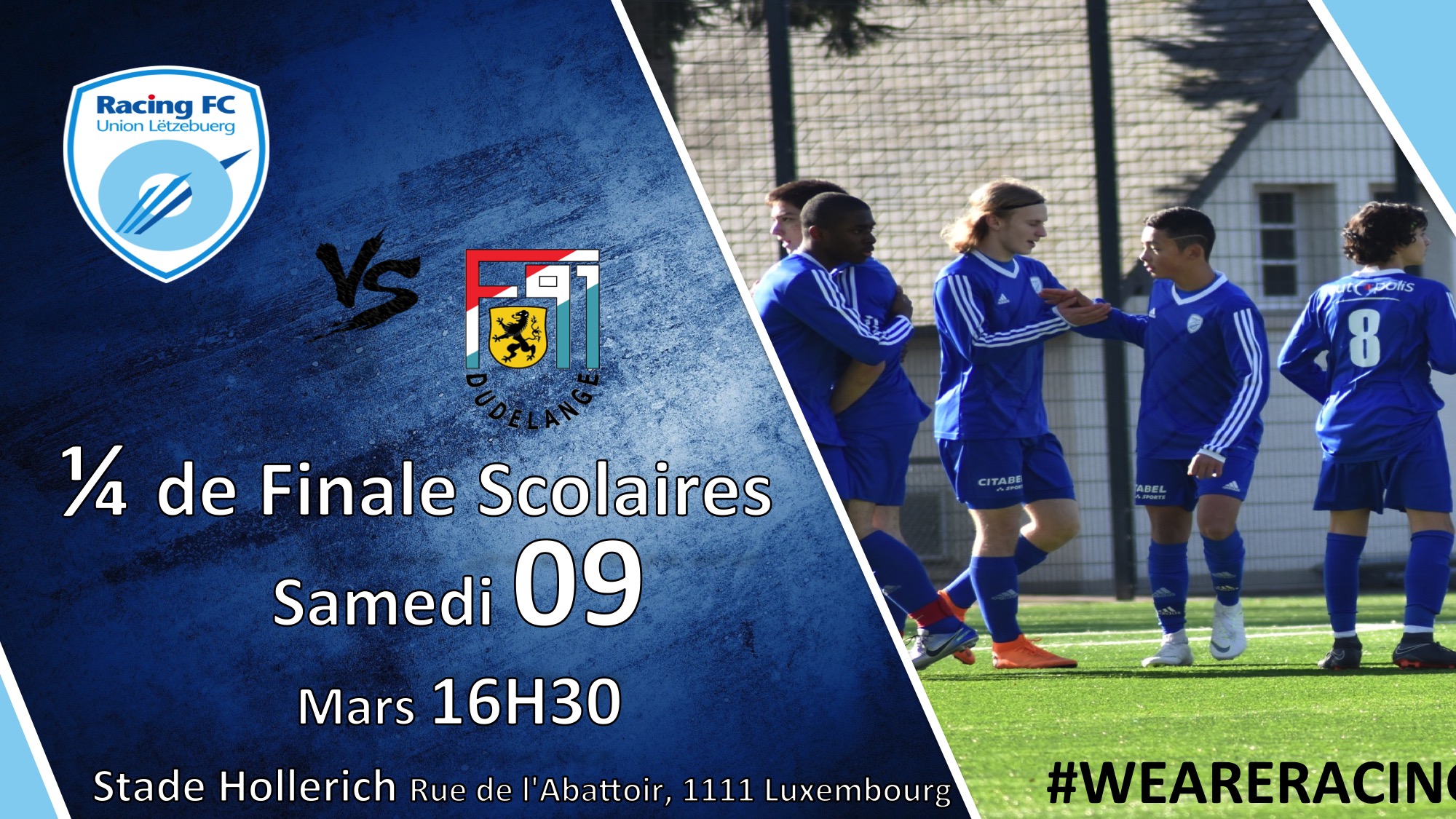 1/4 Finale Scolaires