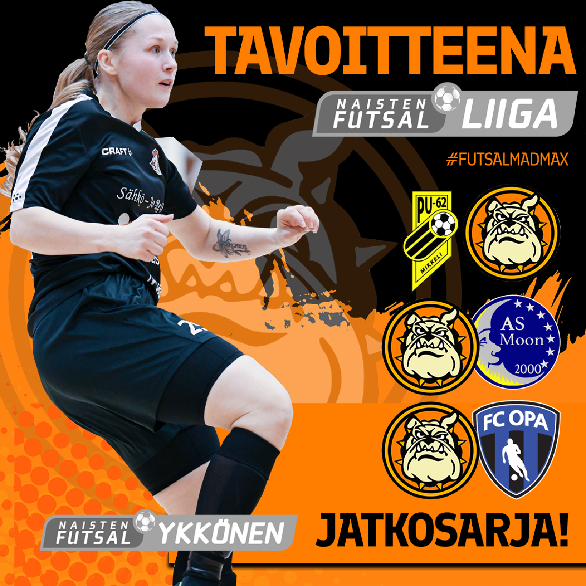Naisten Ykkösen voitto - tappioton kausi! Tavoitteena Futsal-Liiga
