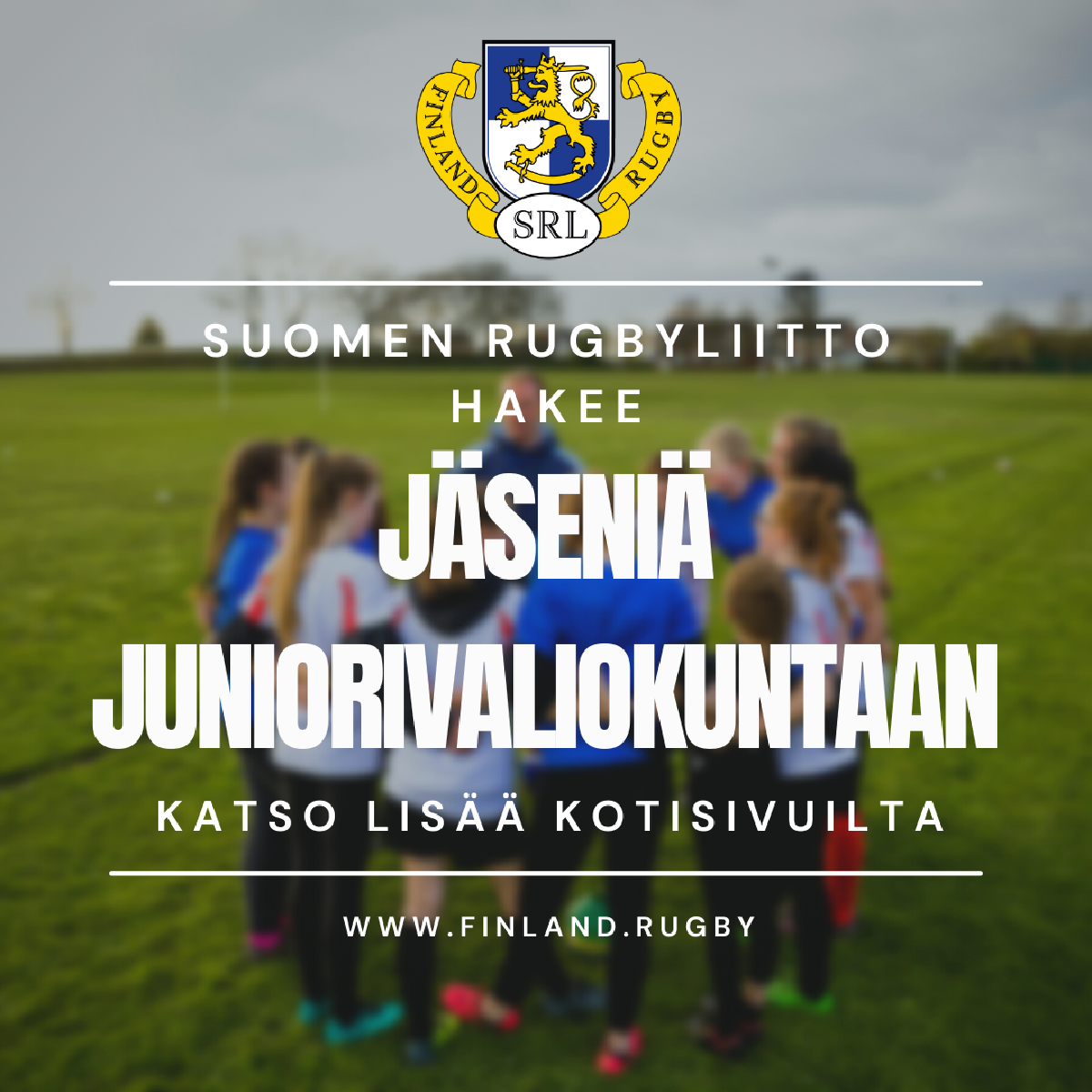 Suomen Rugbyliitto hakee jäseniä perustettavaan juniorivaliokuntaan