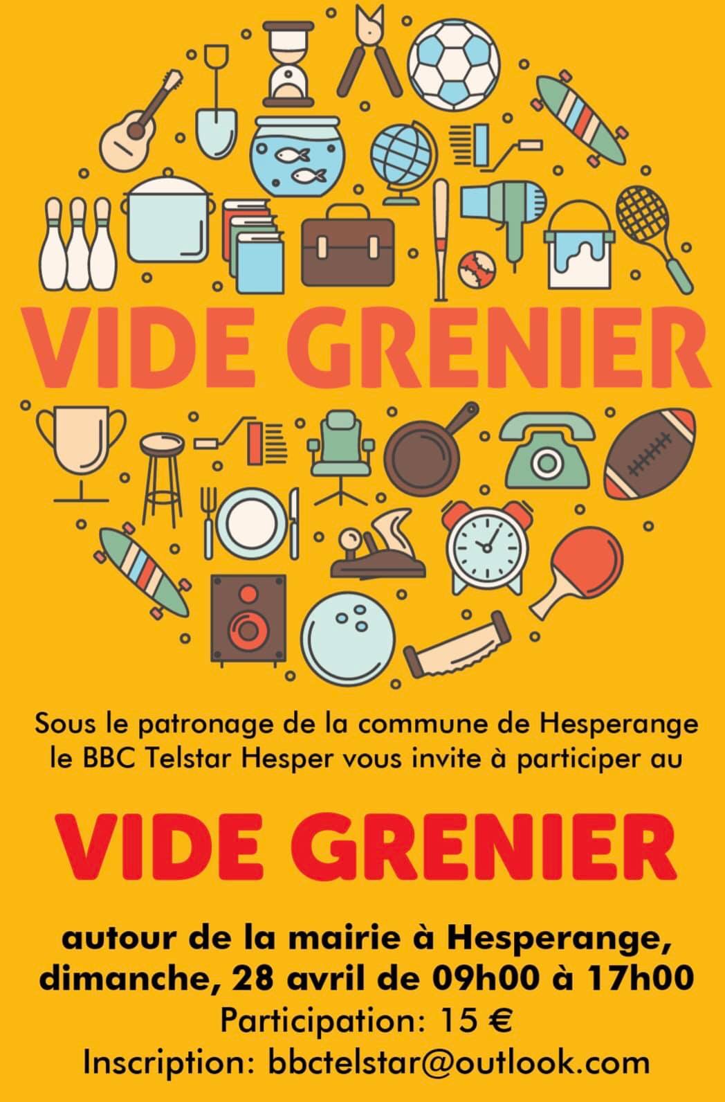Vide Grenier à Hesperange Vide Grenier à Hesperange