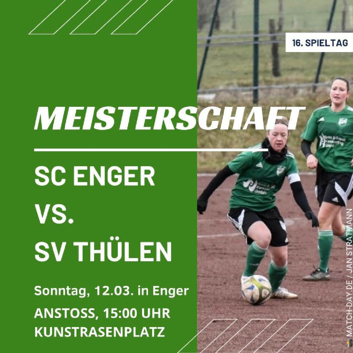 SVT-Damen reisen zum SC Enger SVT-Damen reisen zum SC Enger