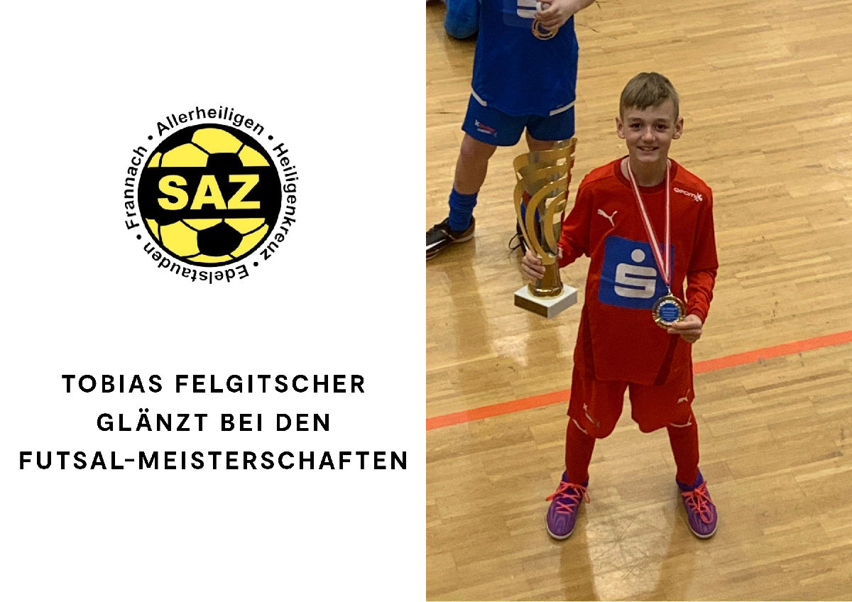 ASV-Talent Tobias Felgitscher mit großem Erfolg ASV-Talent Tobias Felgitscher mit großem Erfolg