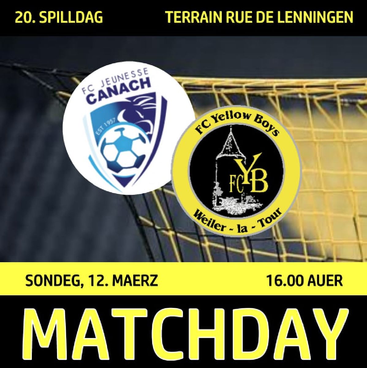 +++ MATCHDAY: KANECH - WEILER +++