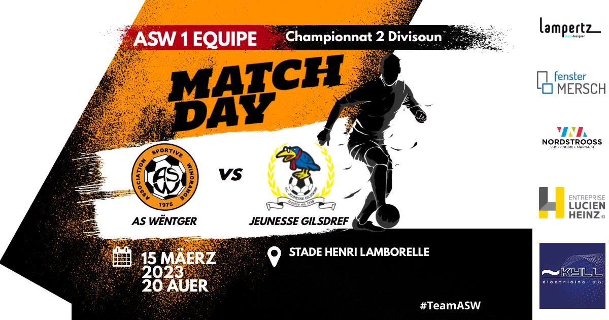 MATCHDAY Championnat 1Equipe