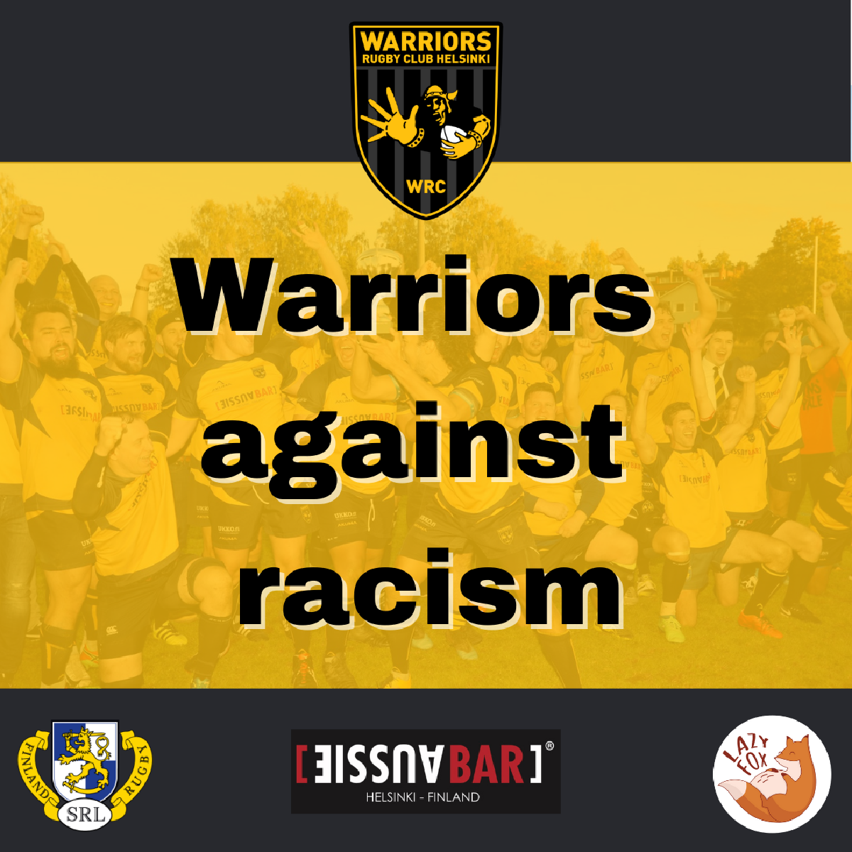 Warriors take part in week against racism