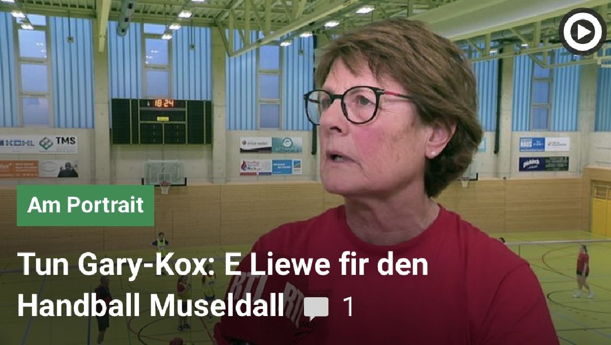 Eist Bénévole vum Joerhonnert, am Portrait op RTL: Tun GARY-KOX