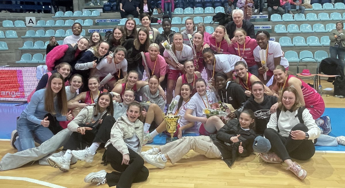 Nos jeunes Panthers reçues avec Grande Distinction en Coupe AWBB Nos jeunes Panthers reçues avec Grande Distinction en Coupe AWBB