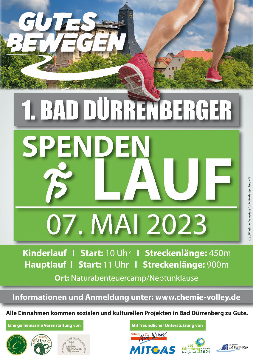1. Bad Dürrenberger Spendenlauf 1. Bad Dürrenberger Spendenlauf