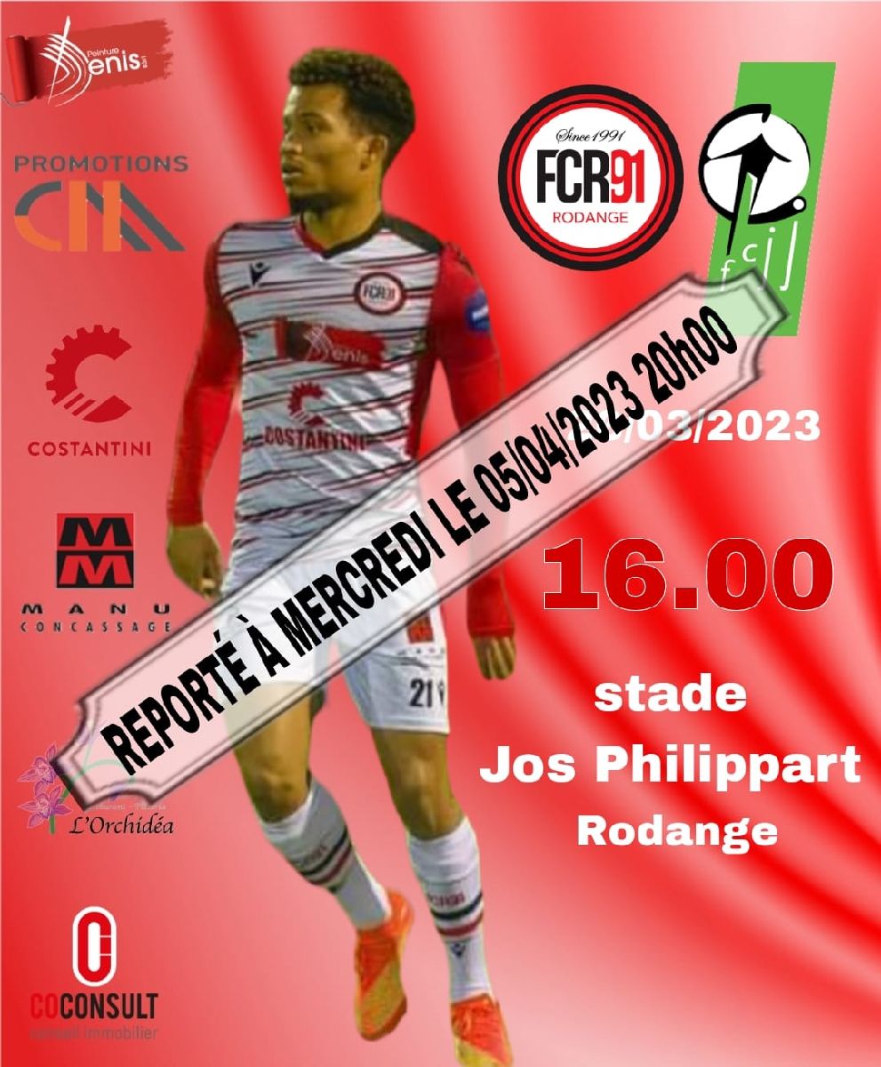 Match de championnat reporté