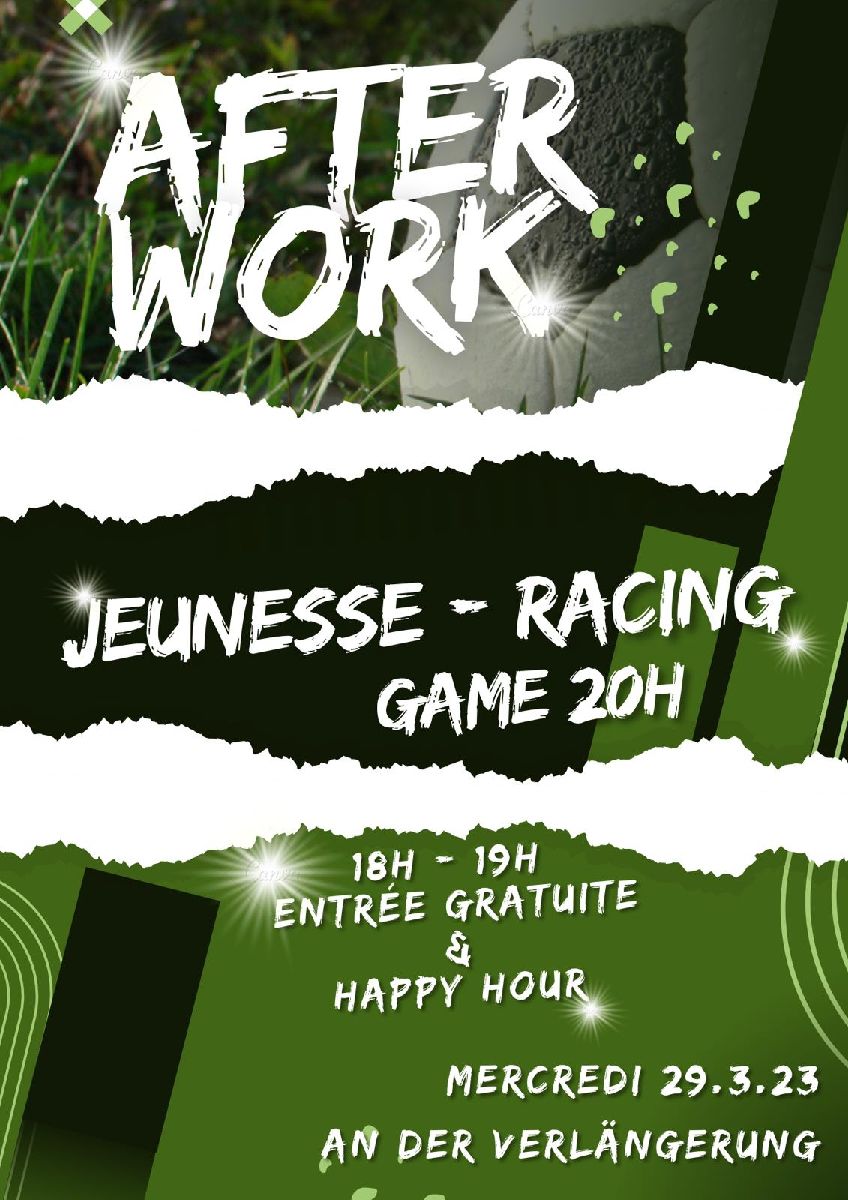 E MËTTWOCH GËTT RËM GESPILLT / AFTERWORK E MËTTWOCH GËTT RËM GESPILLT / AFTERWORK