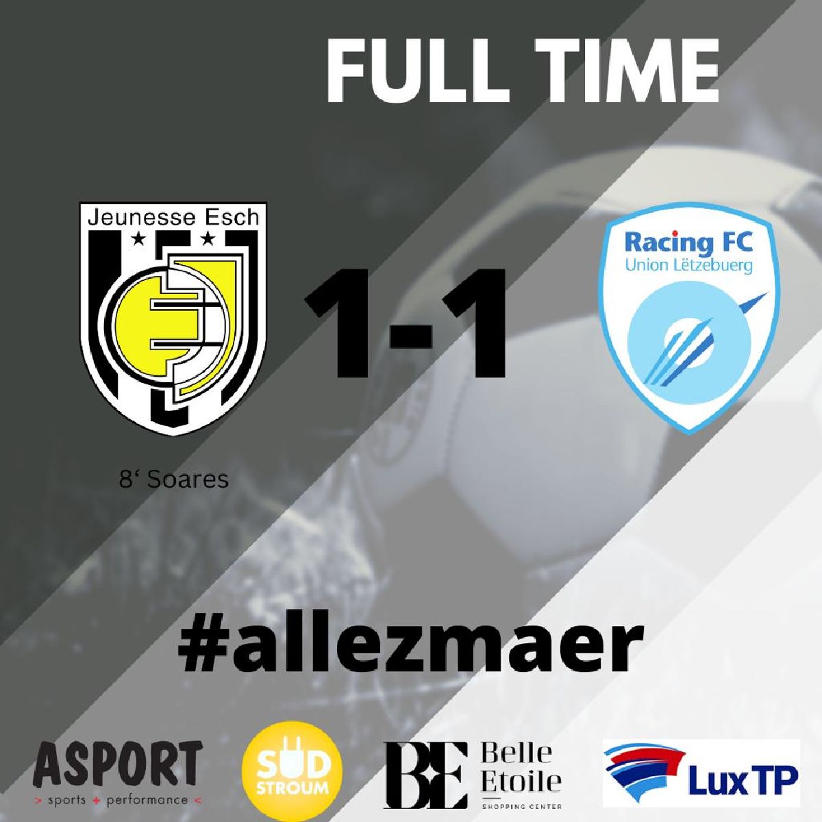 1 PUNKT GÉINT DE RACING 1 PUNKT GÉINT DE RACING