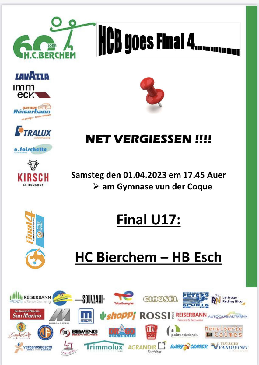 U17 Finall an der Coque