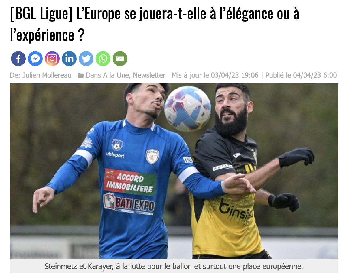L’Europe se jouera-t-elle à l’élégance ou à l’expérience ?