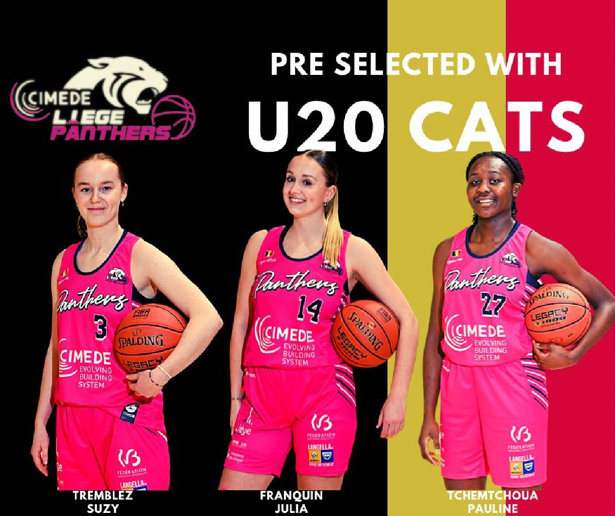 Trois Panthers en présélection nationale U20