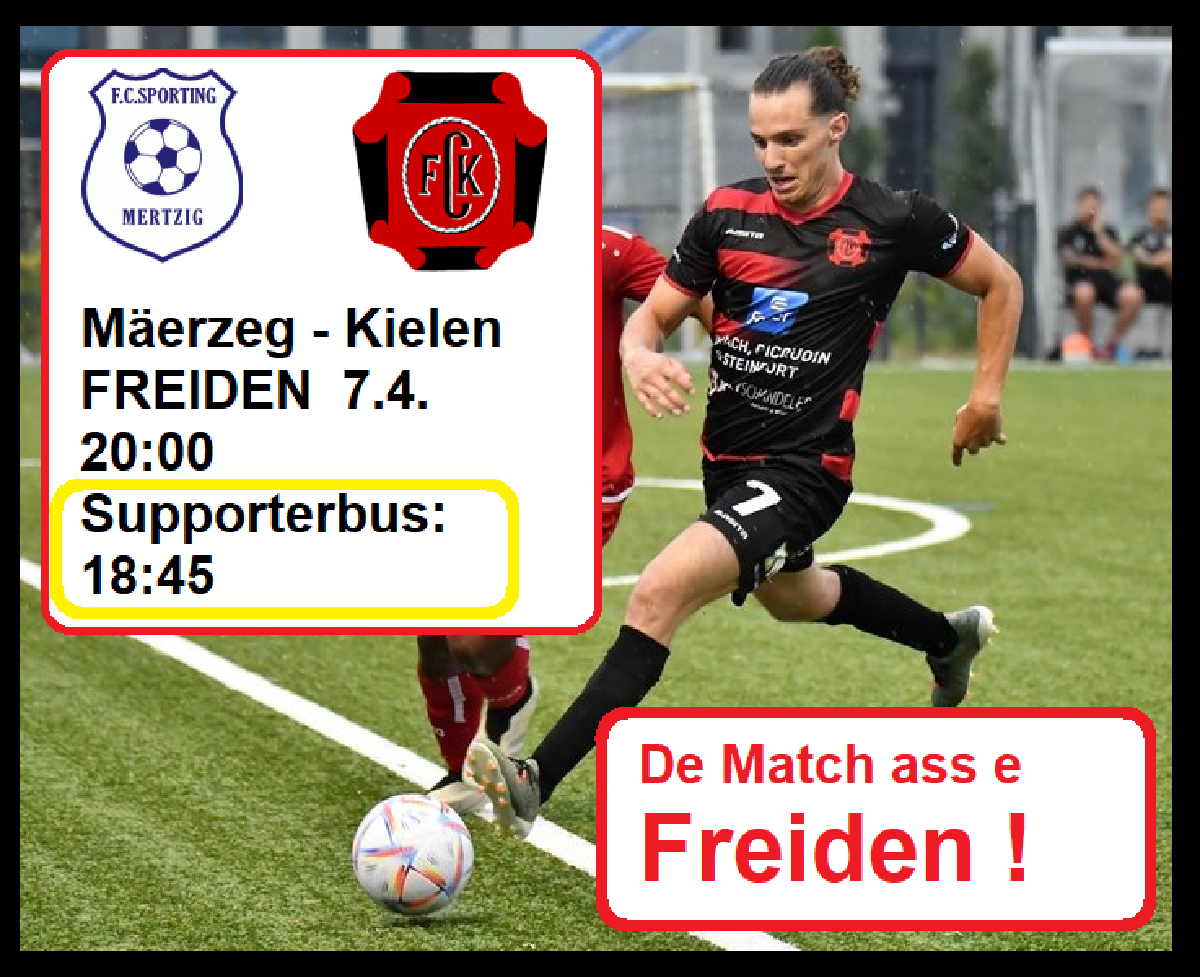 Mäerzeg Kielen e Freiden!