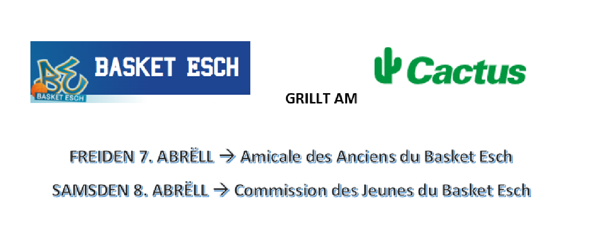 BASKET ESCH GRILLT AM CACTUS LALLENG