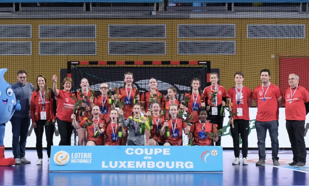 COUPEGEWËNNER U14 Meedercher HB MUSELDALL COUPEGEWËNNER U14 Meedercher HB MUSELDALL
