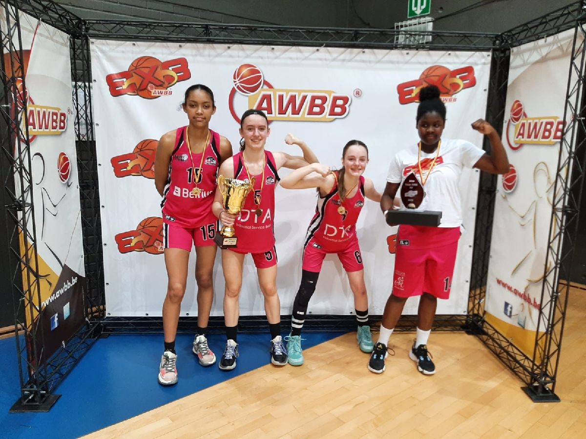 Nos U16 gagnent la Coupe Awbb 3x3 !