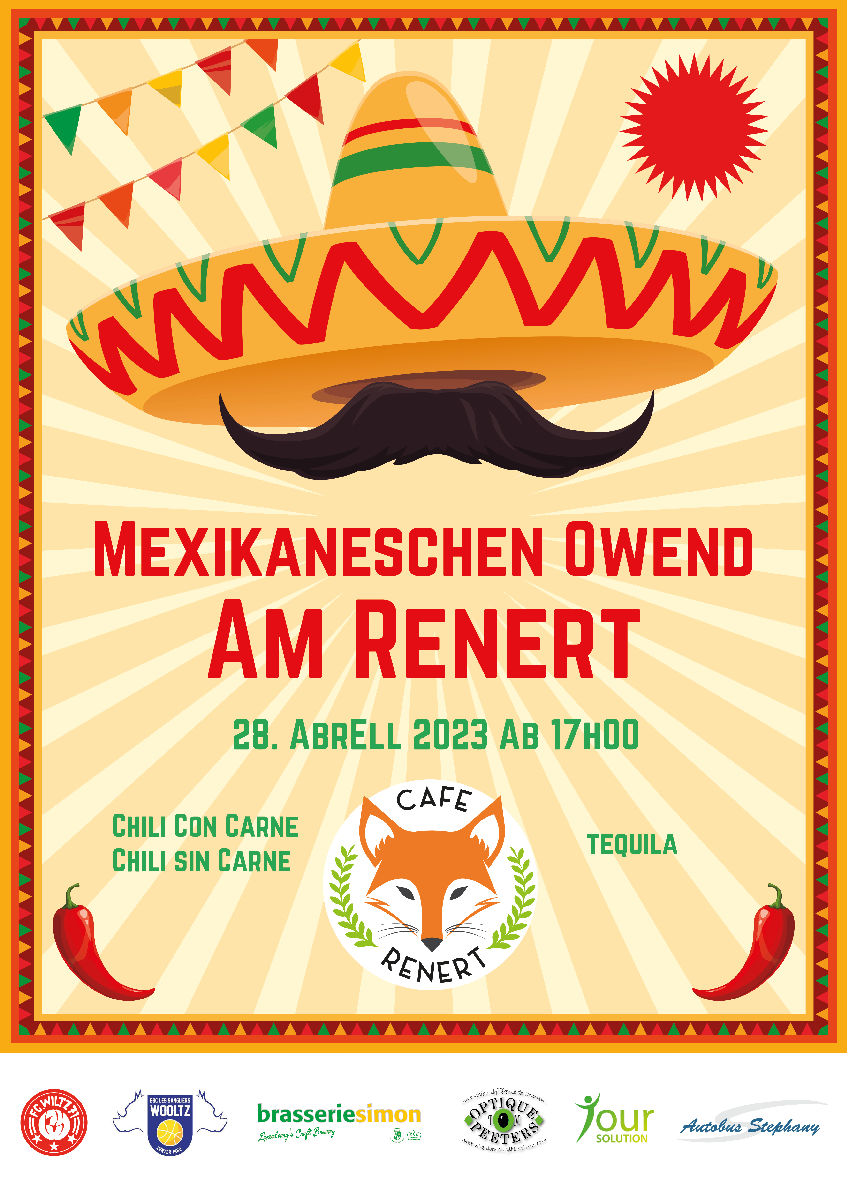 Mexikaneschen Owend am Renert Mexikaneschen Owend am Renert