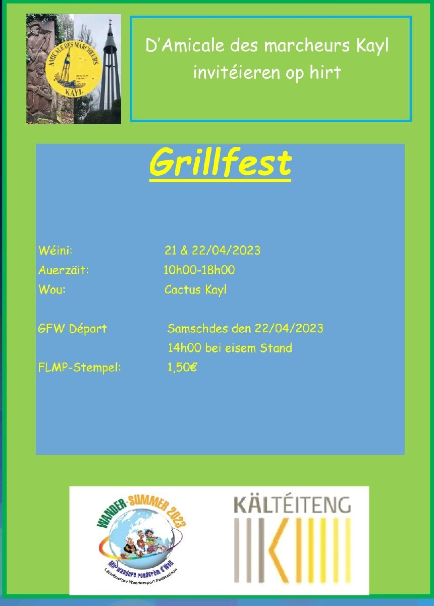 Grillfest beim Cactus Kayl