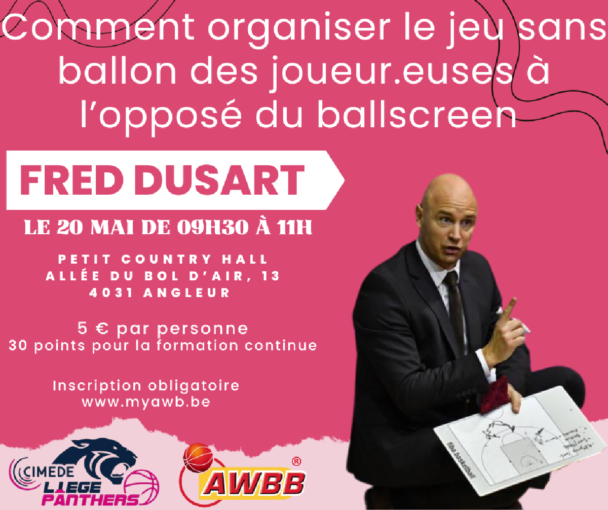 Clinic Fred Dusart aux Panthers!