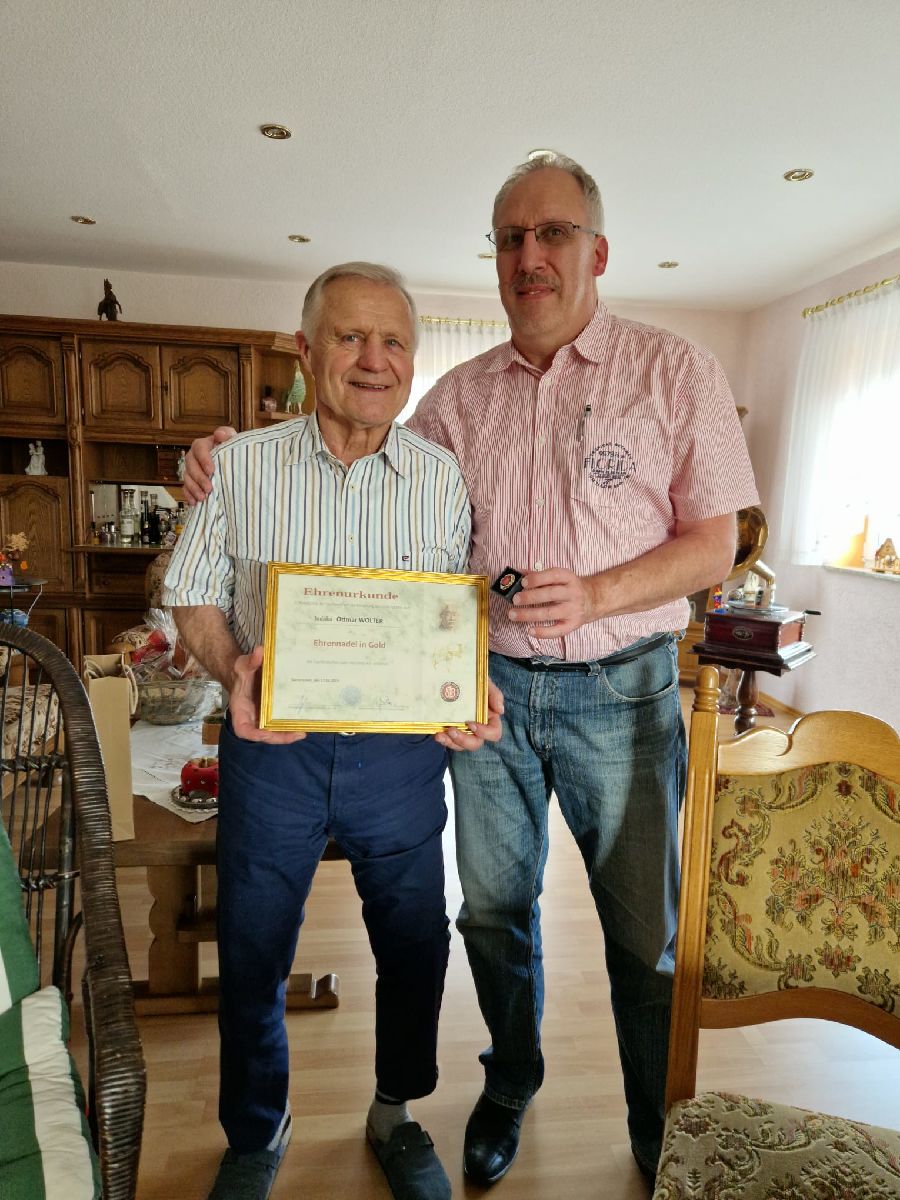Ottmar Wolter: 80 Jahre und kein bisschen leise