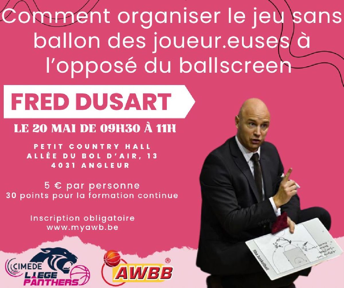 Clinic Fred Dusart aux Panthers