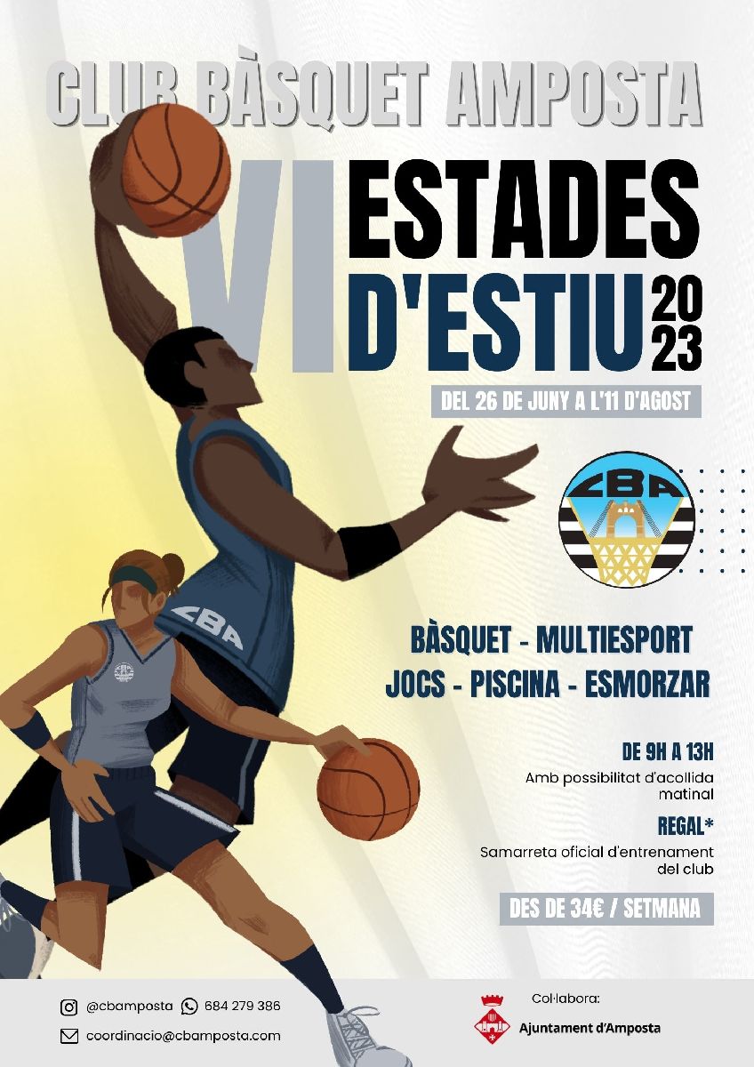 VI ESTADES D'ESTIU CLUB BÀSQUET AMPOSTA