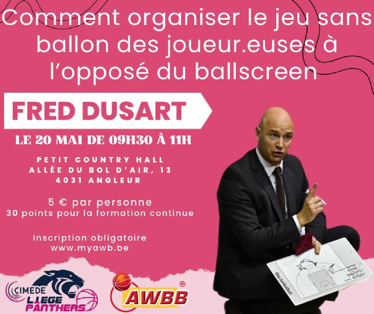 Clinic Fred Dusart aux Panthers !