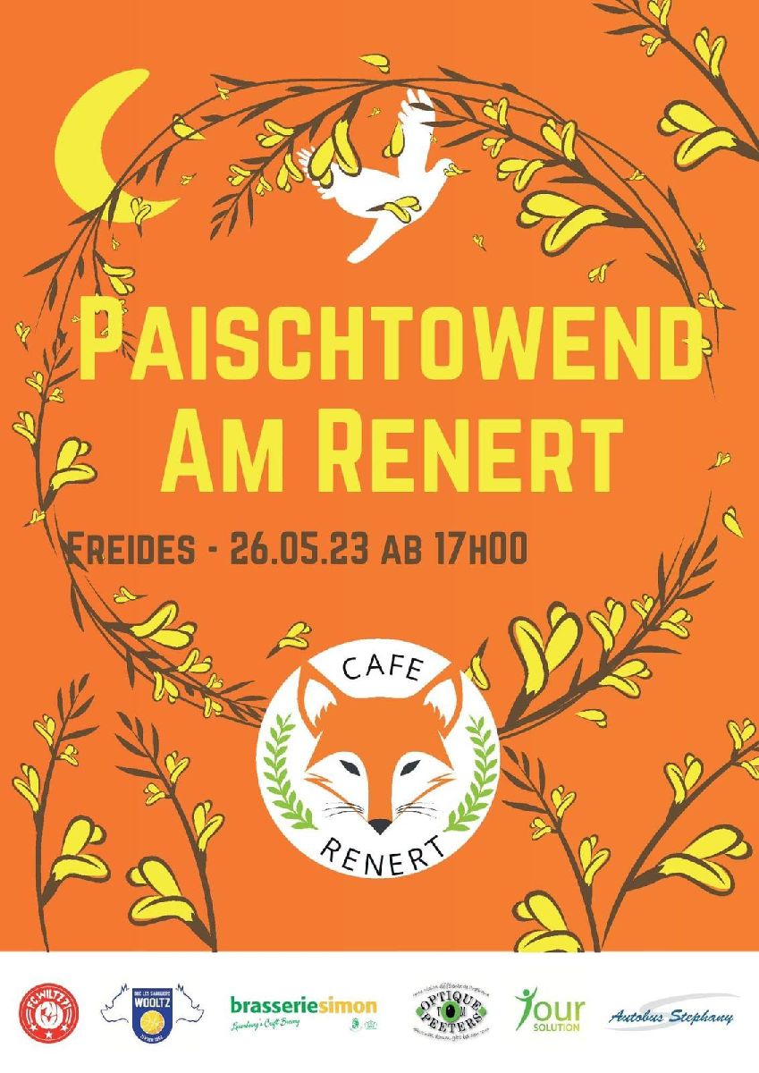 Päischtowend am Café Renert