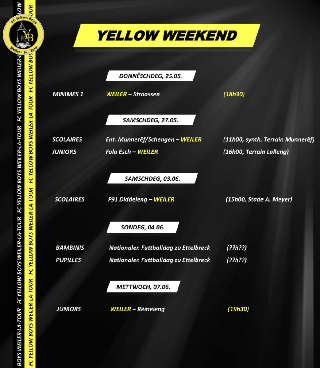 YELLOW WEEKEND 