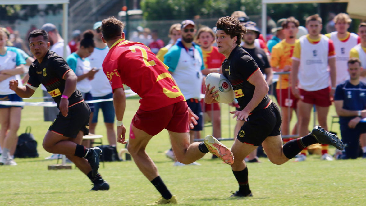 U18-Junioren in Tours Zweiter