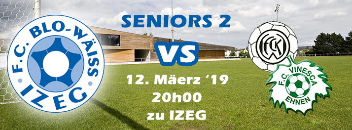 SENIORS 2 - IZEG - Ent. Wuermer/Einen SENIORS 2 - IZEG - Ent. Wuermer/Einen