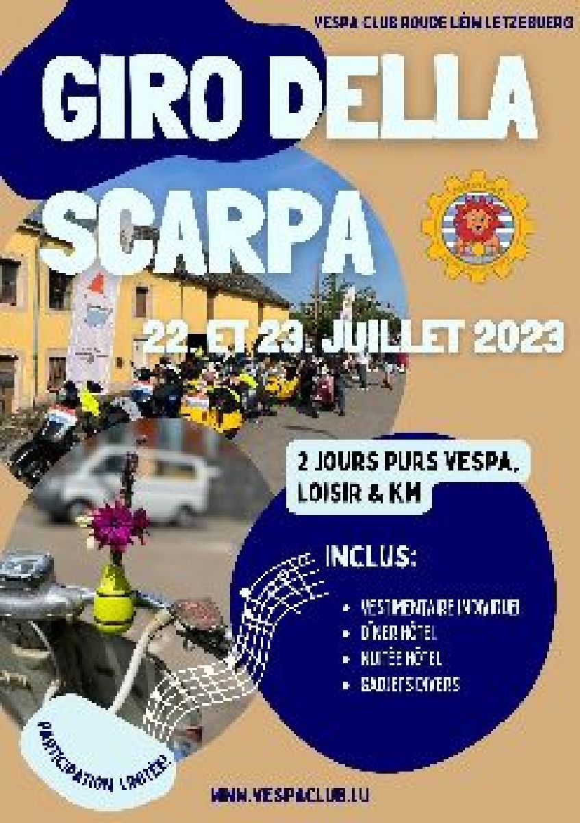 Délais d`inscription 30/05 23h59 !