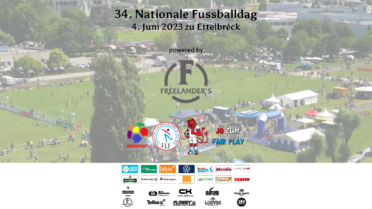 34e JOURNÉE NATIONALE DU FOOTBALL À ETTELBRUCK - 04.06.2023