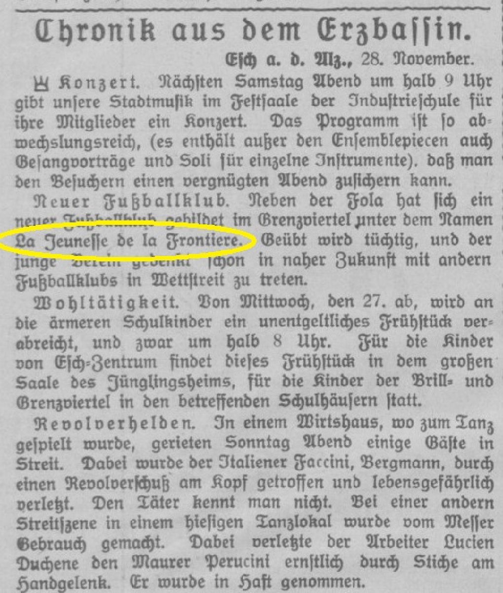 „CHRONIK AUS DEM ERZBASSIN“ „CHRONIK AUS DEM ERZBASSIN“