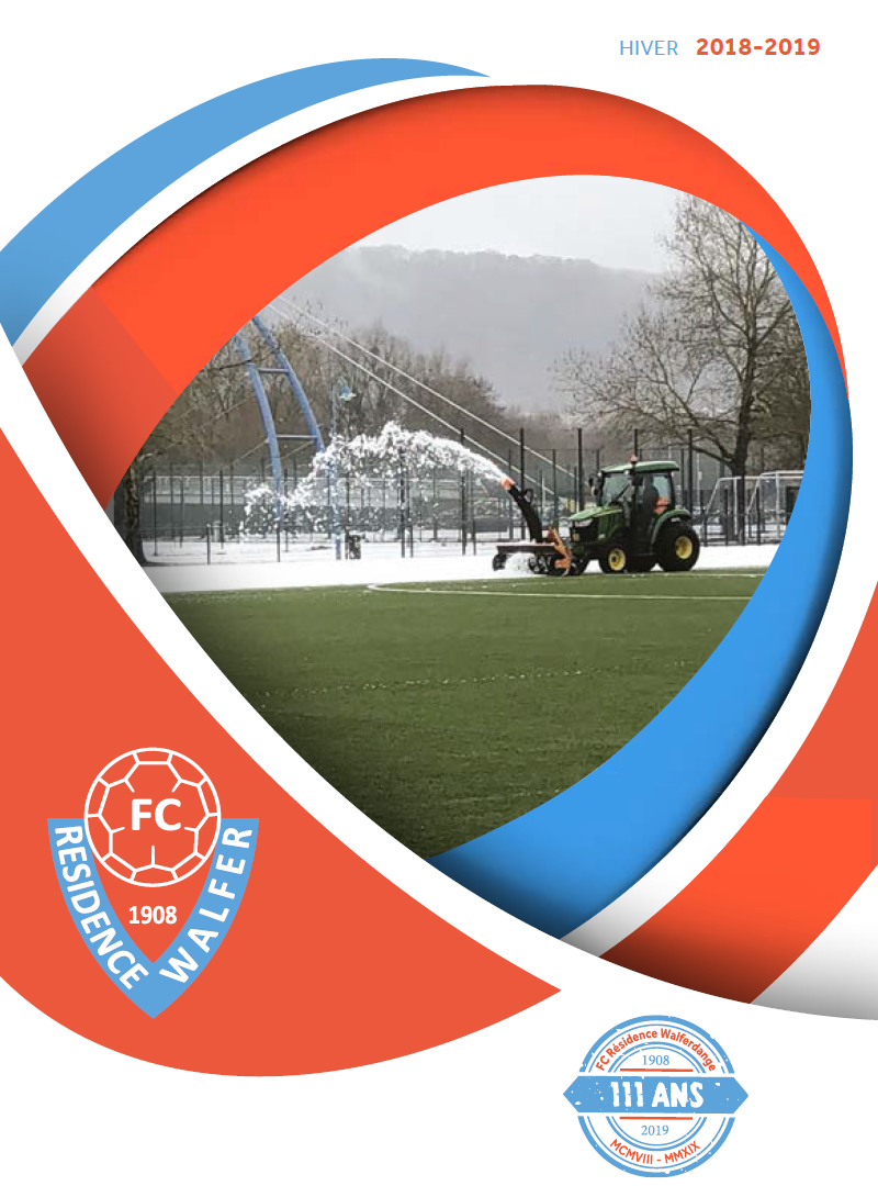 Parution de la nouvelle brochure FCRW 1908 hiver 2018-2019 ! Parution de la nouvelle brochure FCRW 1908 hiver 2018-2019 !