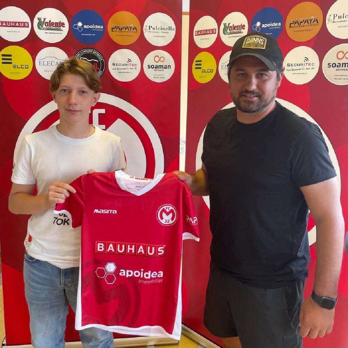 Theo Scholer signe à Mamer