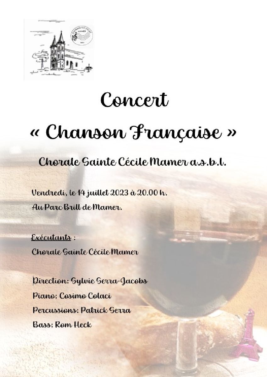 Concert « Chanson Française »