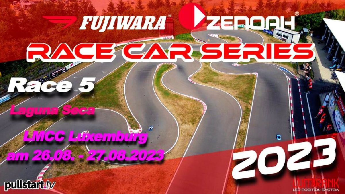Ausschreibung 5. Lauf Race Car Series : Luxemburg 26.-27.08.2023