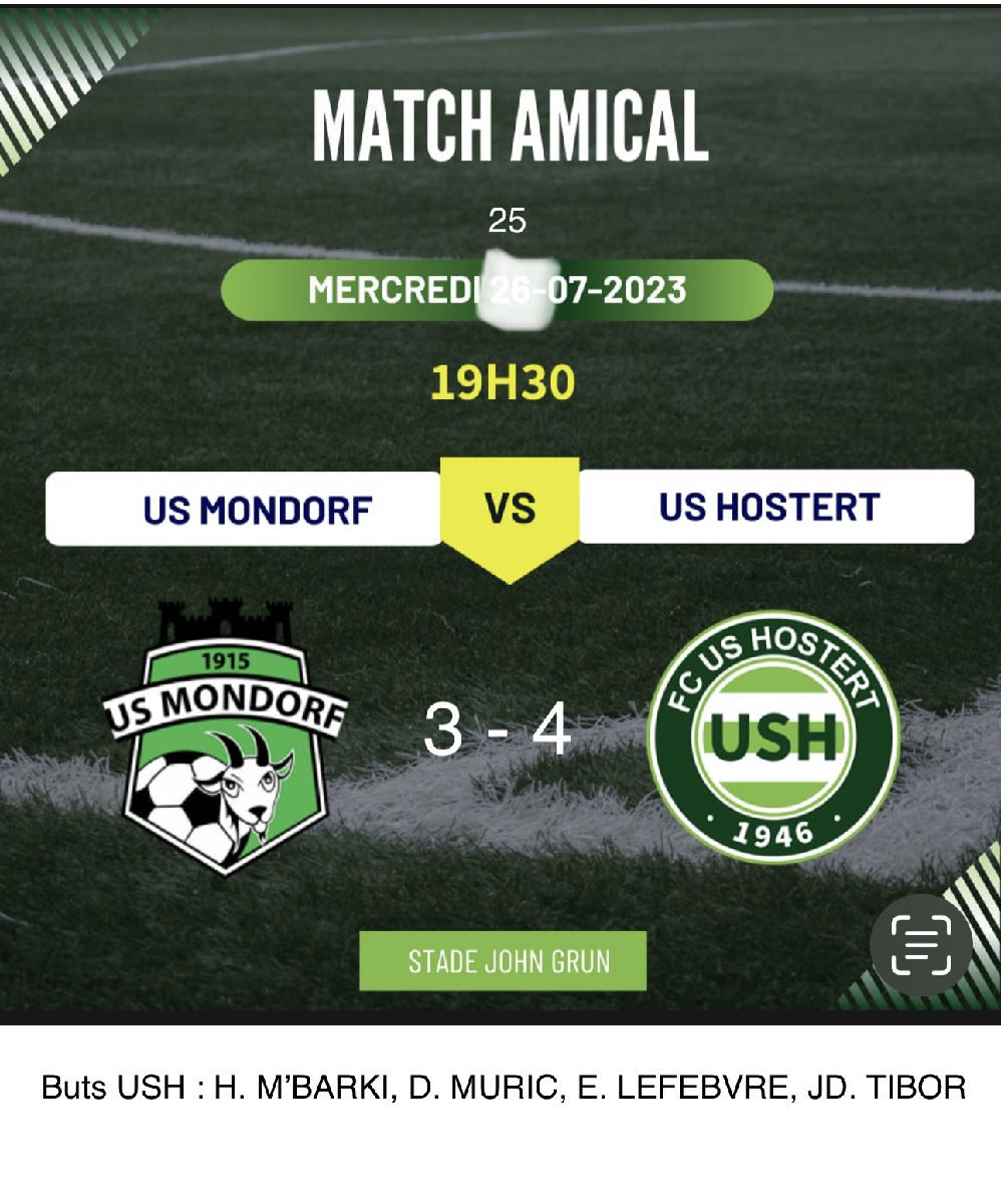 USH gewënnt zu Mondorf 4-3 !
