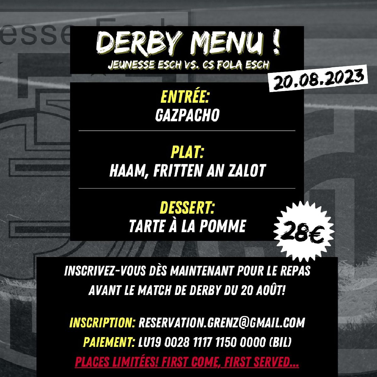 Derby Iessen – Jeunesse Esch vs. CS Fola Esch Derby Iessen – Jeunesse Esch vs. CS Fola Esch