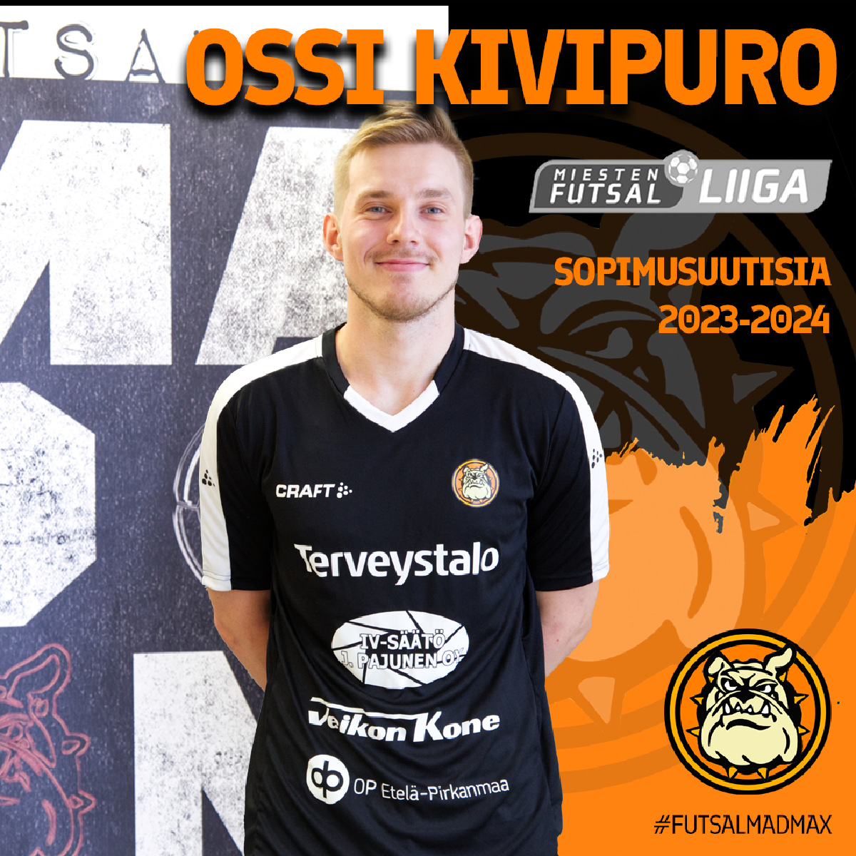 Ossi Kivipuron ura jatkuu Mad Maxeissa Ossi Kivipuron ura jatkuu Mad Maxeissa